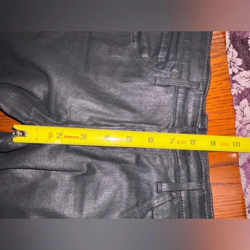 Adriano Goldsmied absolute leggings. Black coated skinny jeans. - Picture 8 of 10